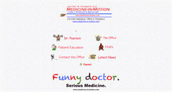 Desktop Screenshot of medicine-in-motion.com